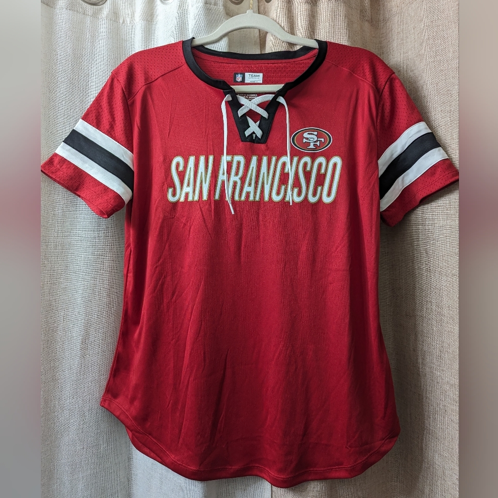 Women's San Francisco 49ers shirsey, size small